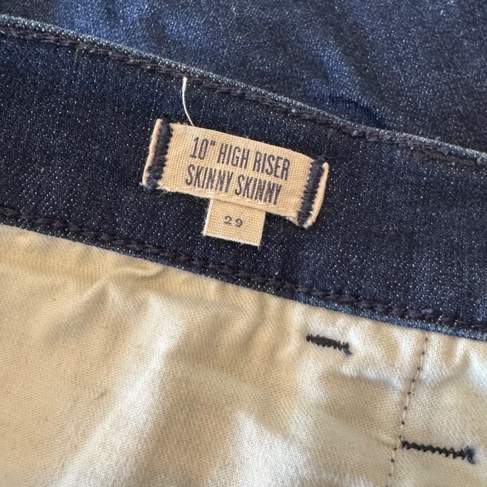 Madewell - 10” high rise skinny jeans - size 29 - Picture 4 of 9